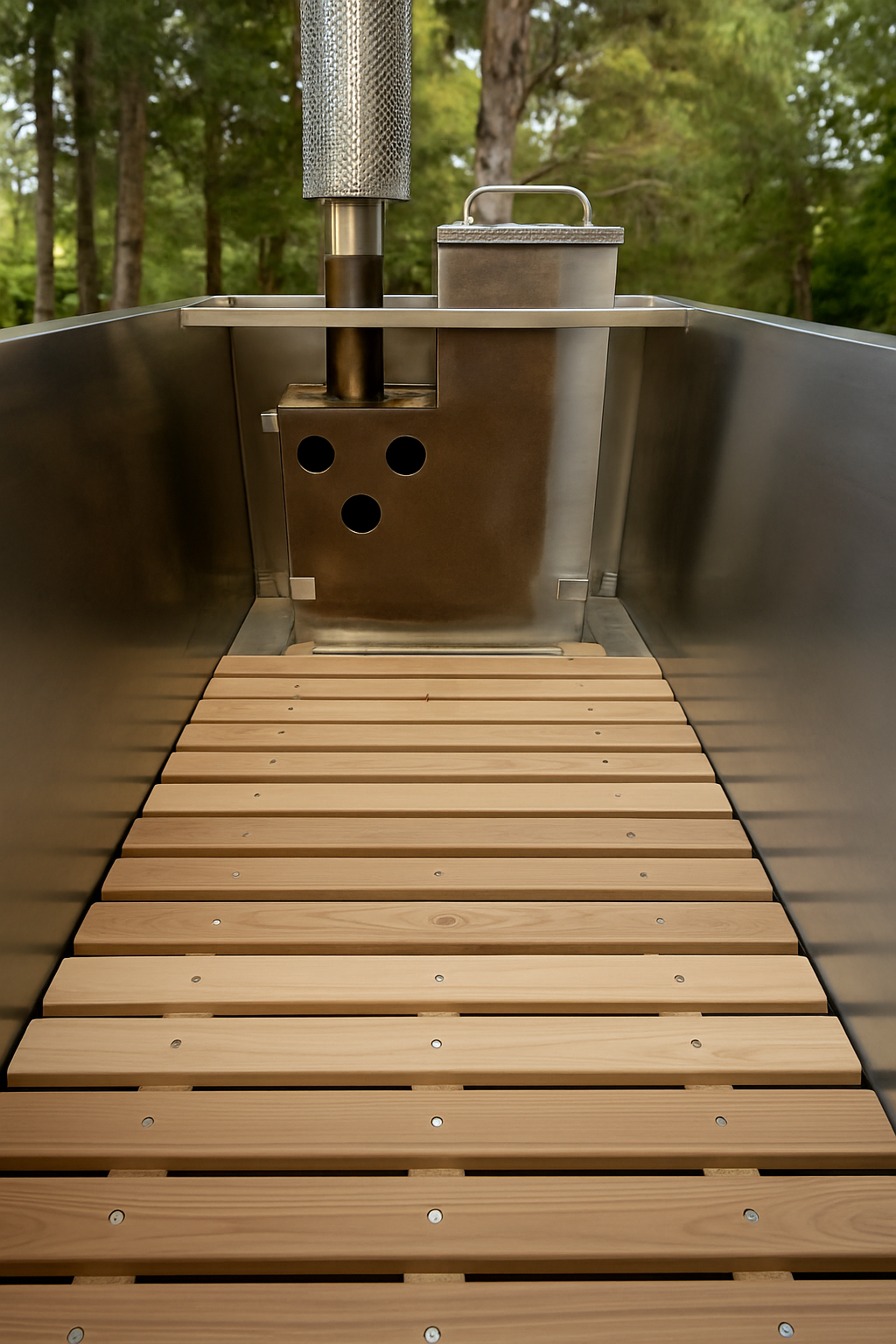 The Midnight Ember Tub